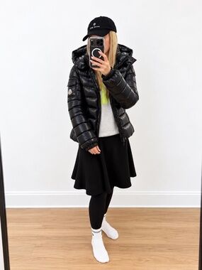Black Moncler Puffer
